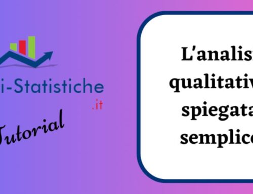 L’analisi qualitativa spiegata semplice